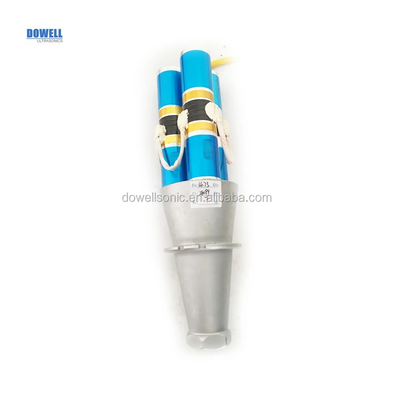 15k3600w 3 head ultrasonic welding transducer with booster