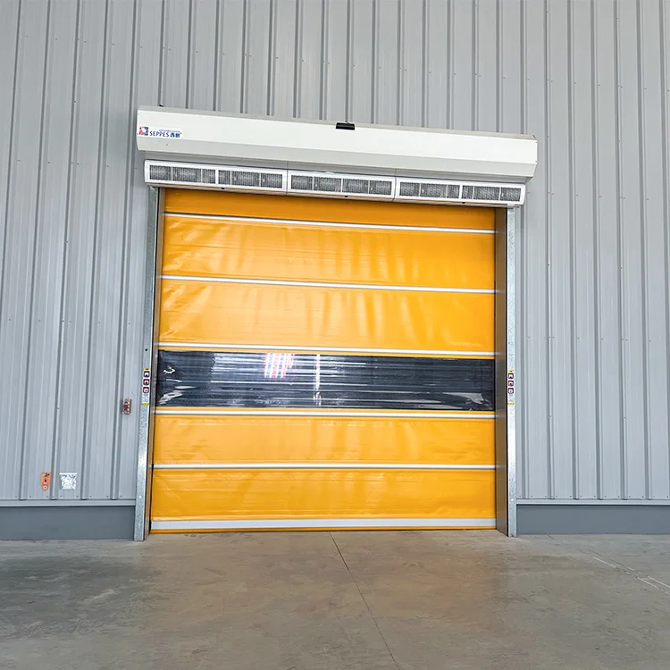 High Efficiency Automatic Fast Speed Door Equipment High-Speed Door PVC Fast High Speed door