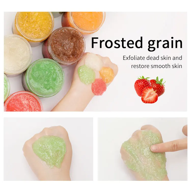 Private Label Exfoliating Organic Natural Sugar Coffee Skin Care Body Scrub