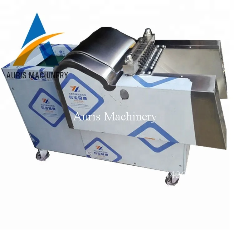 Commercial pork chicken chest cutter frozen chicken nugget fish meat dice cut machine whole chicken chopper