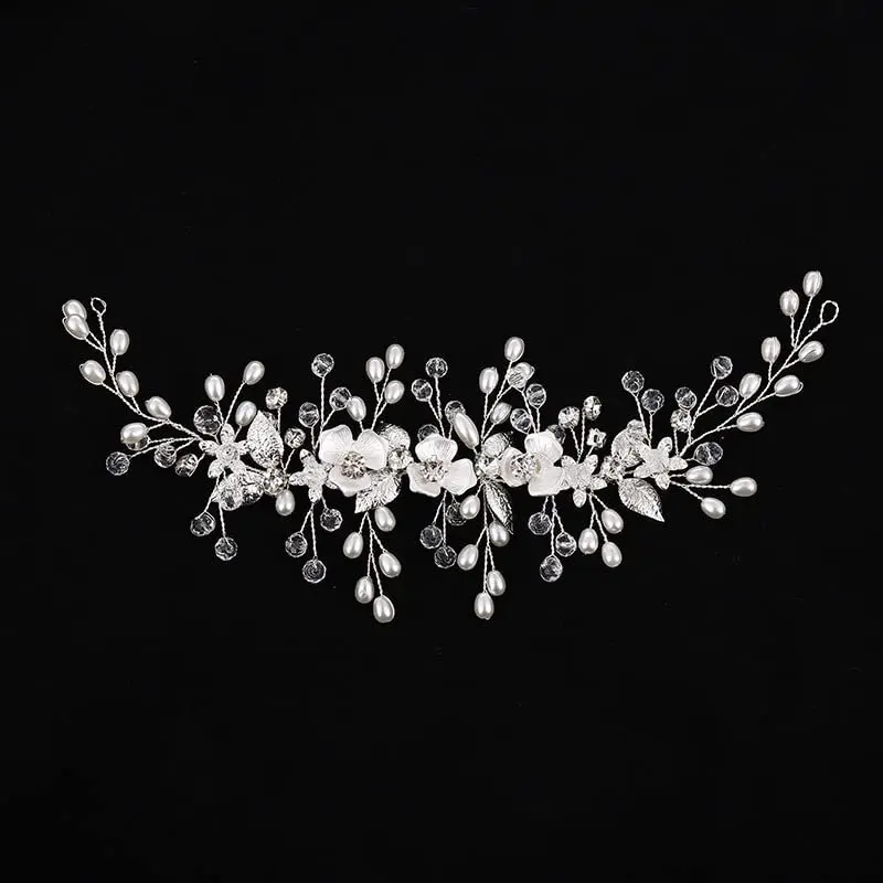Bridal Ornament Crystal Headwear Female Hair Band Rhinestone Hair Accessories Wedding Dress Banquet Headdress