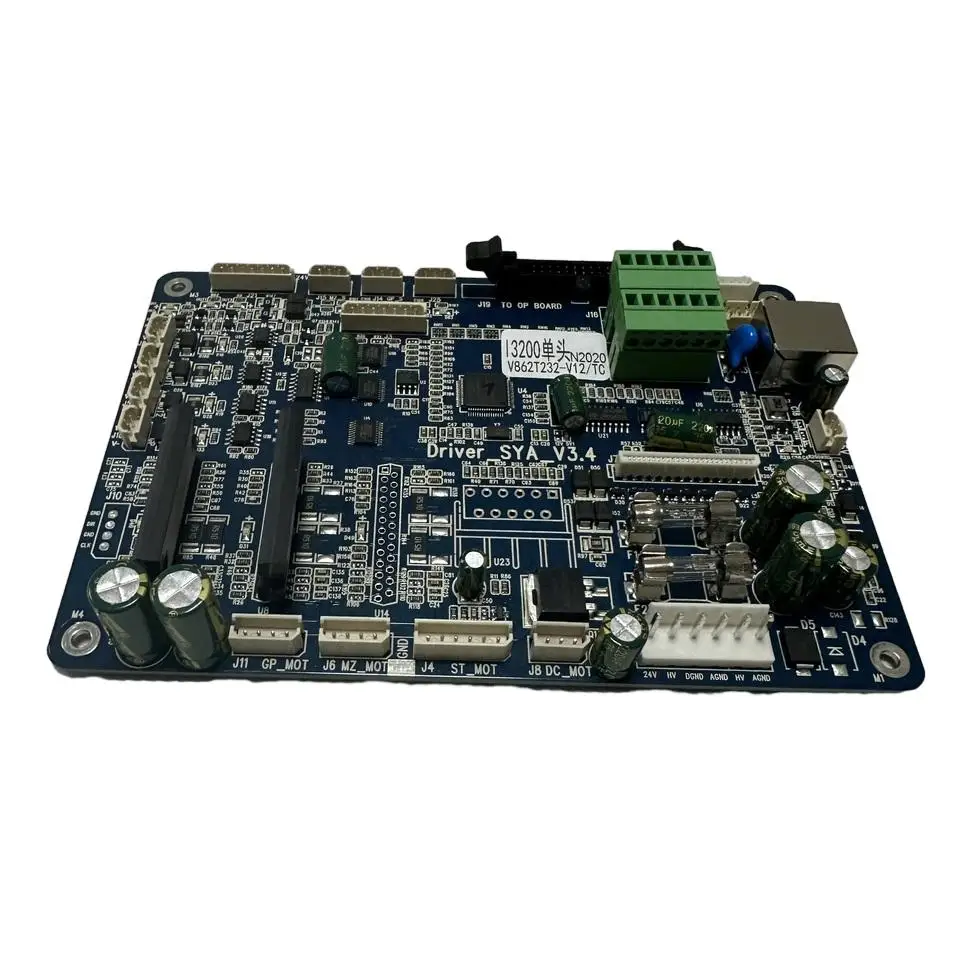 SUNYUNG V862T232-V12/TC Main Board Eco Solvent Ink Compatible Used but like New for Inkjet Printer Printer Main Board