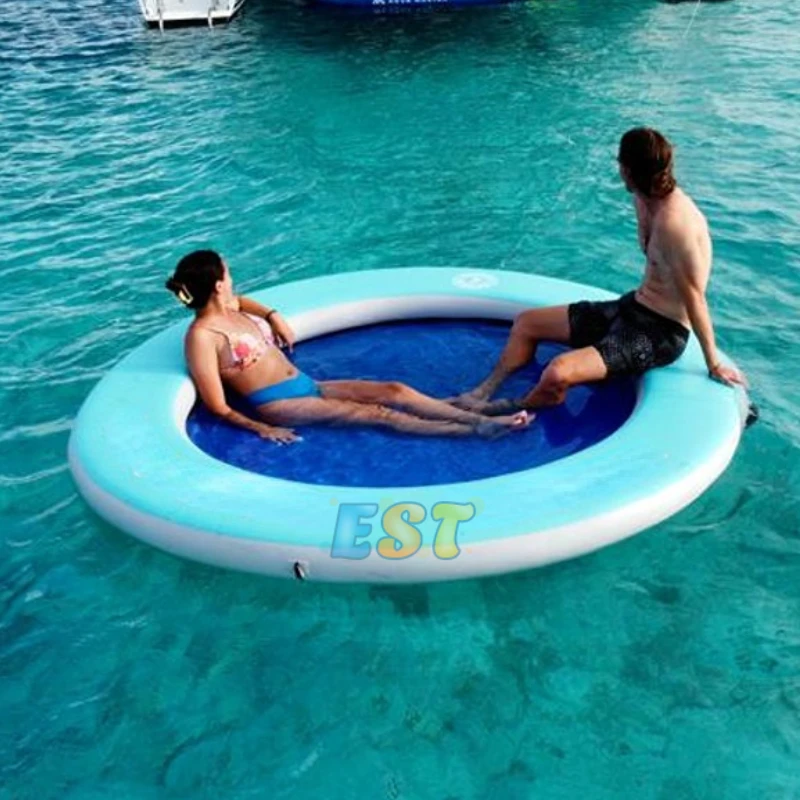 Great Weekend Inflatable Air Bed Pool Floats Mattress Water Floating Hammock Marine Air Sun Pad