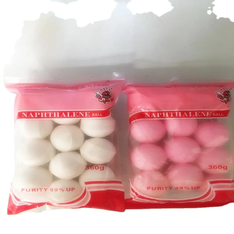 Manufacturer 360g 99% Colored Moth Balls refined naphthalene