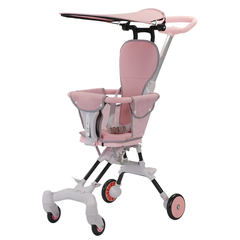 2023 Top Light Portable 3-Wheel Mini Baby Tricycle Stroller Comfortable Baby Pram/Carrier/Carriage