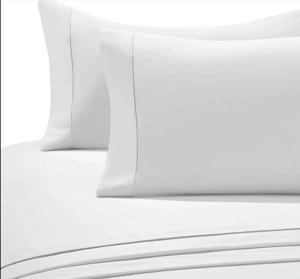 manufacturers High quality 100% cotton satin Bed Sheet Bedding Set Comforter Set for luxury hotel hotel bedding set