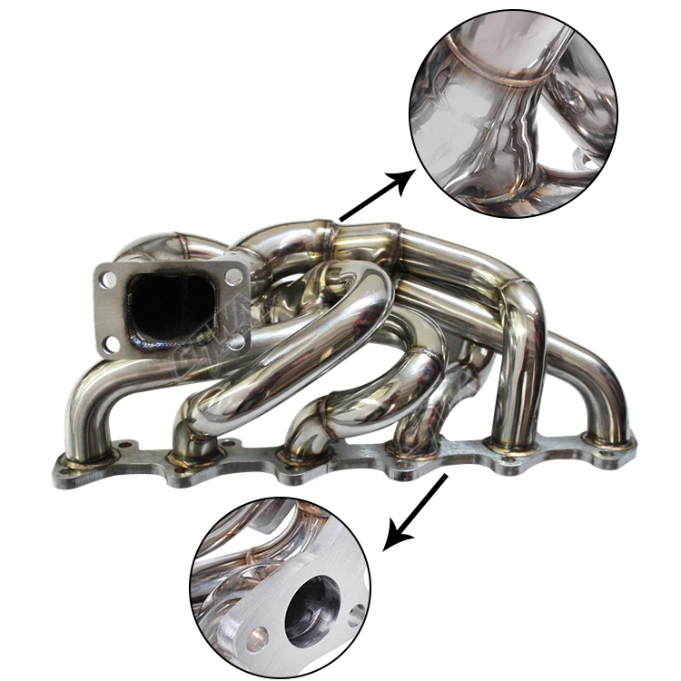 Performance Exhaust Manifold For BMW E30 M3 323 325 328 With E30 T3 Flange