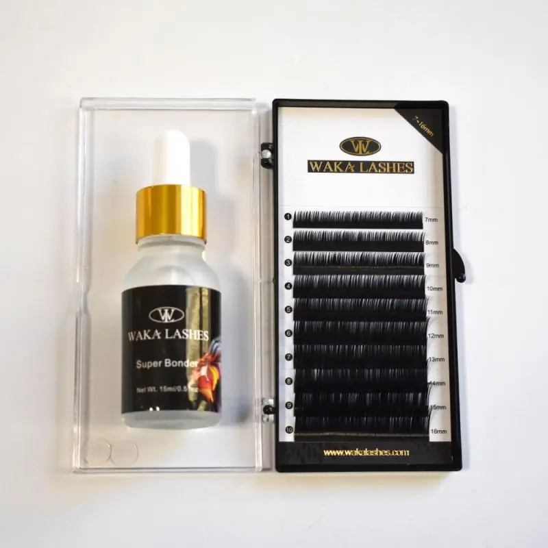 Super Bonder Top Clear Fast Drying Custom Private Label Accelerator Eyelash Extensions Lash Super Bonder Eyelash Glue