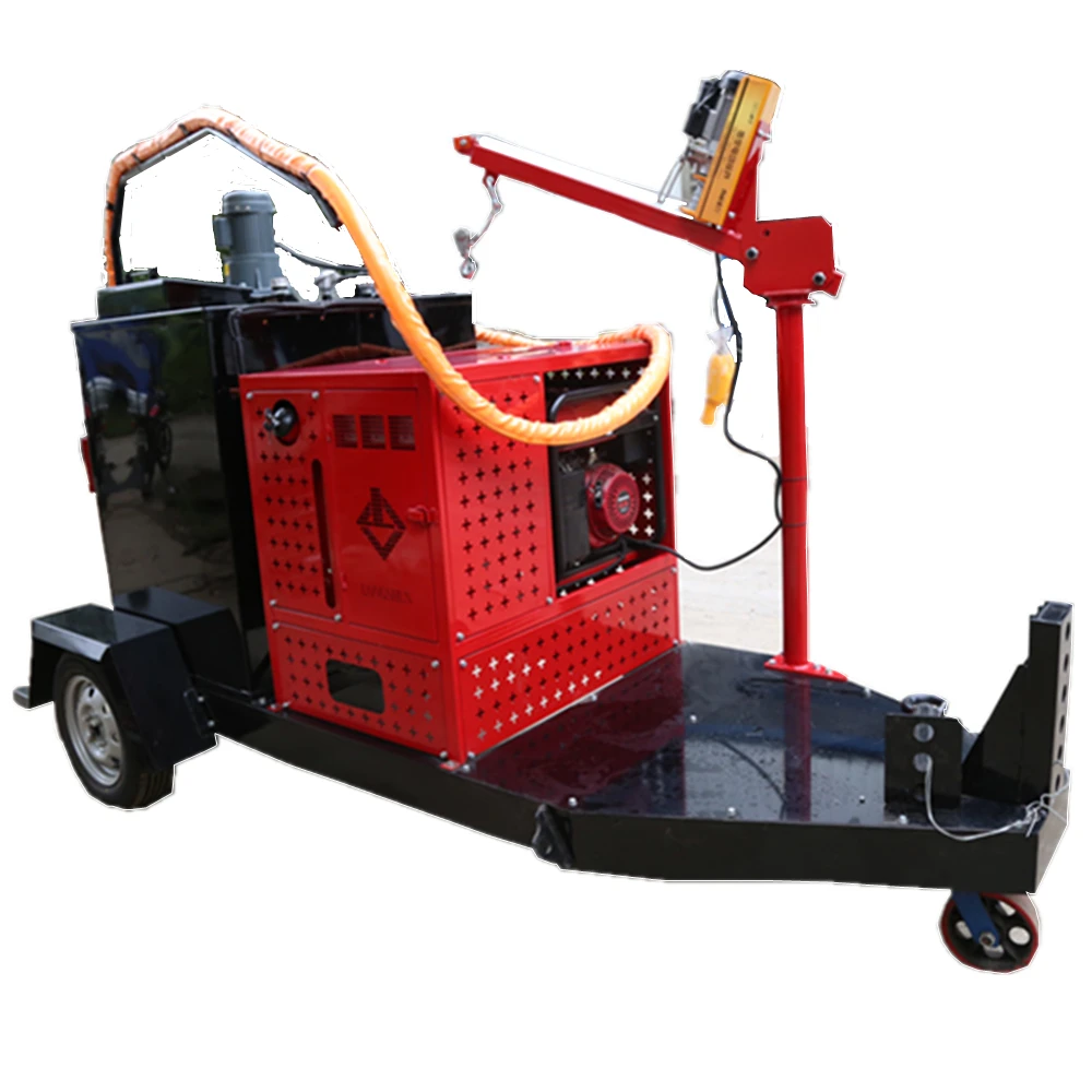 High-Tech Asphalt Crack Sealing Machine for Melting and Pouring Bitumen Essential for Road Maintenance