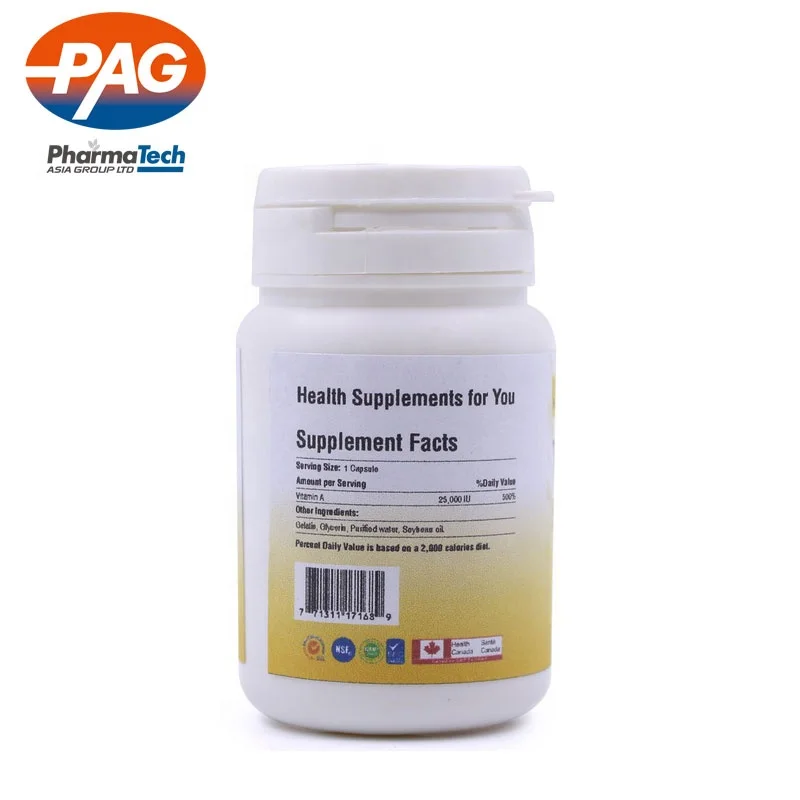 Безглютеновые капсулы Halal витамин D3 1000Iu Softgel