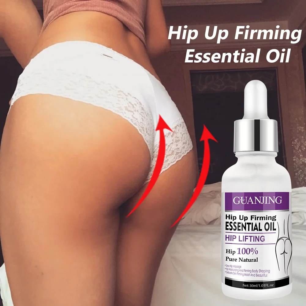 GUANJING Butt And Hip Enlargement Essential Oil Hip Up Lifing Firming Pure Buttock Sexy Body Oil For Women