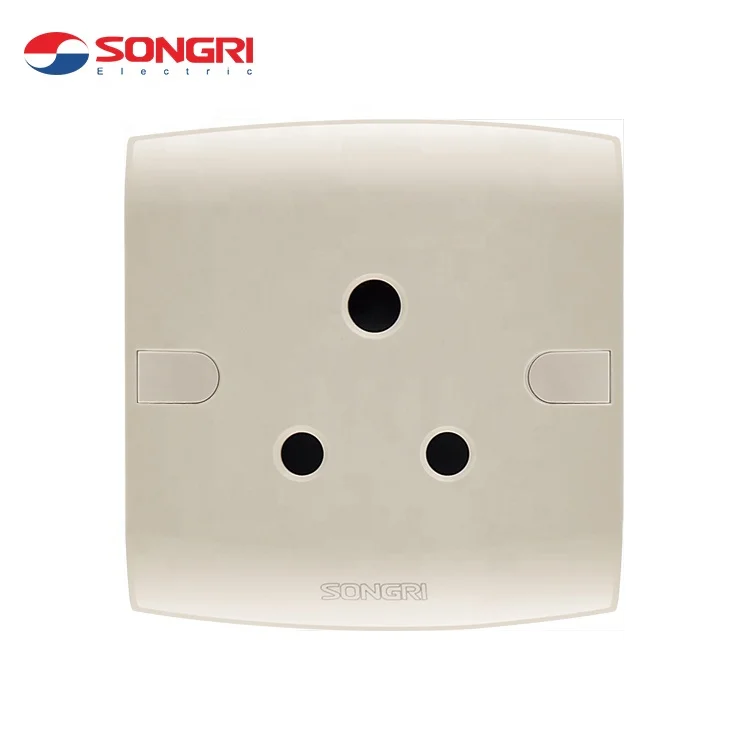 Songri 250V 15A Power 3 Pin Plug Socket