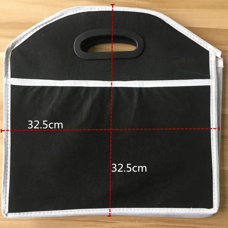 Foldable Durable Storage Car Organization Bag Travel Camping Car Organizer  groceries Bags