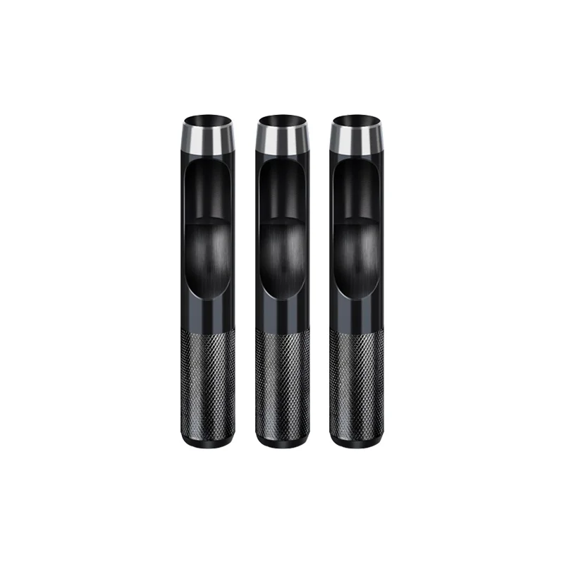Round punch kit Belt punch  Hollow punching tool set Hole puncher Leather punch kit Oxford cloth bag round punching tools kit