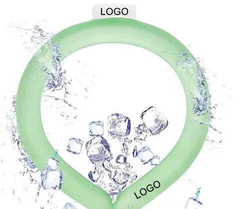 Trending New Arrivals 2024 Customized PCM/TPU Wearable Neck Cooling Tube Phase Change Material Cooling Cushion Pad