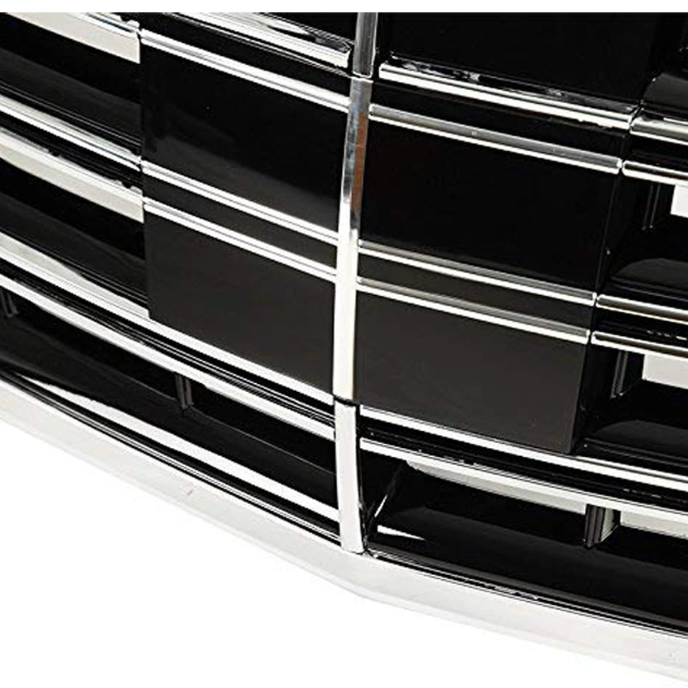 Fit 2014-2016 Front Bumper Chromed Grille Grill For Mercedes W222 S65 S550