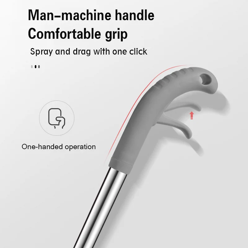 2023 hot seller with red and blue spray microfiber cloth spray mop eco-friendly with water tank spray mop