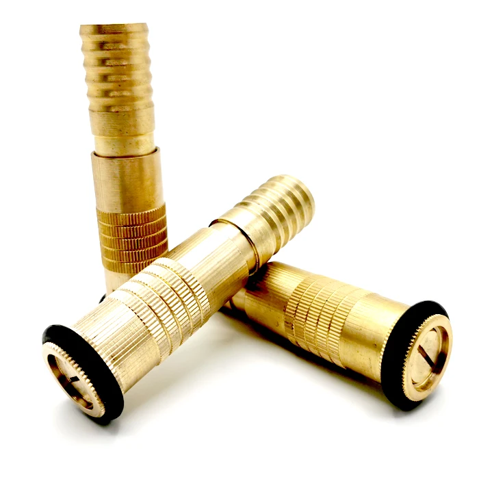 Promotional top quality 1 inch brass nozzle for fire fighting