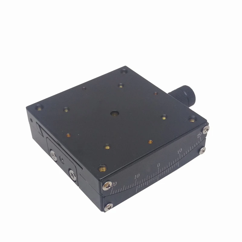 Precise Manual Goniometer Stage Dovetail Platform Optical Sliding Table PT-SD4025