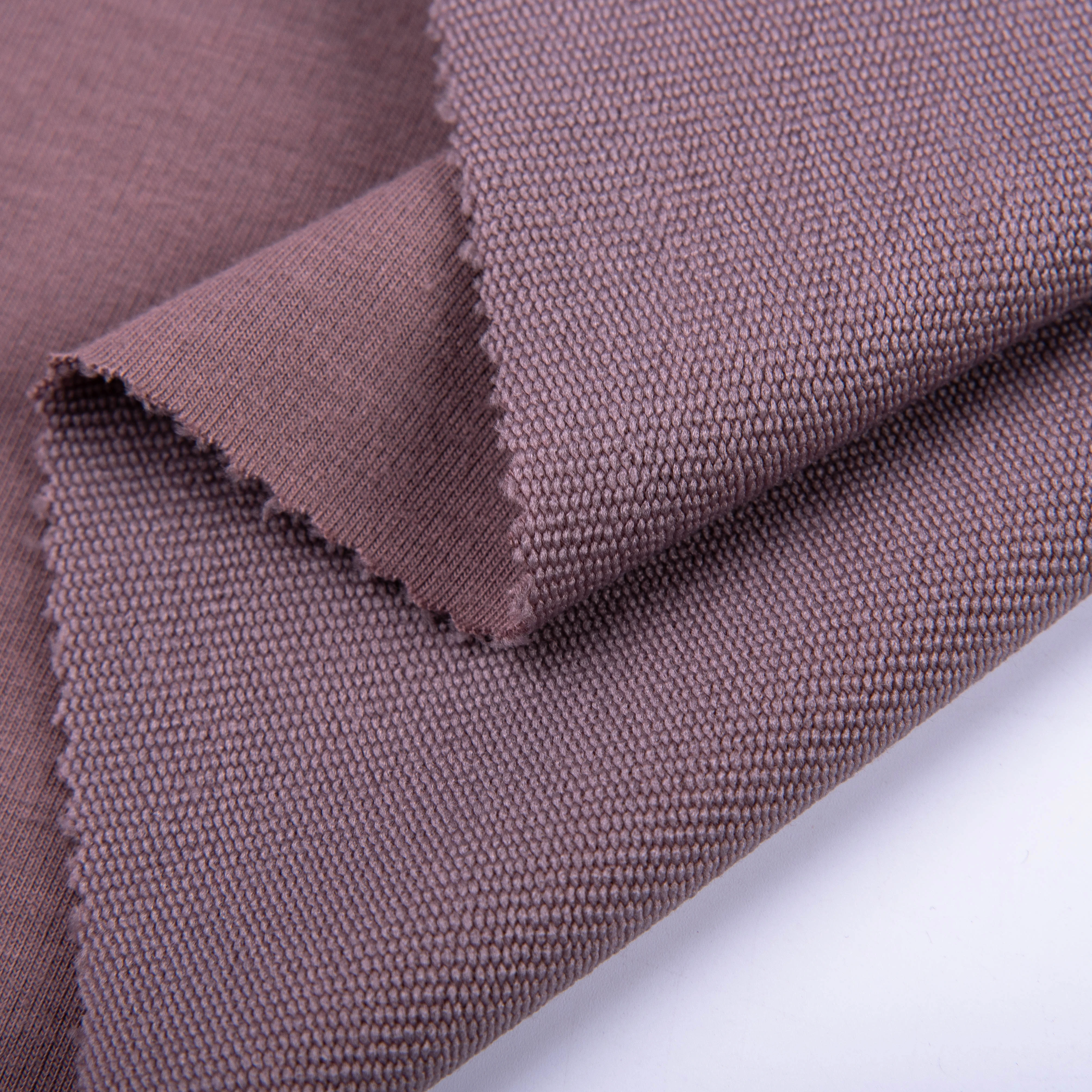 Most Comfortable Soft Textile Jacquard TR Stretch French Terry Fabric for clothing