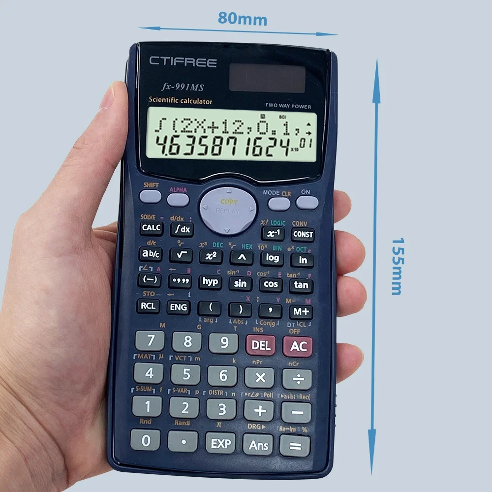 Calculator FX-991MS Customized Financial Calculate Cientifica Calculadora Calculator Scientific For Calculatrice Scientifique