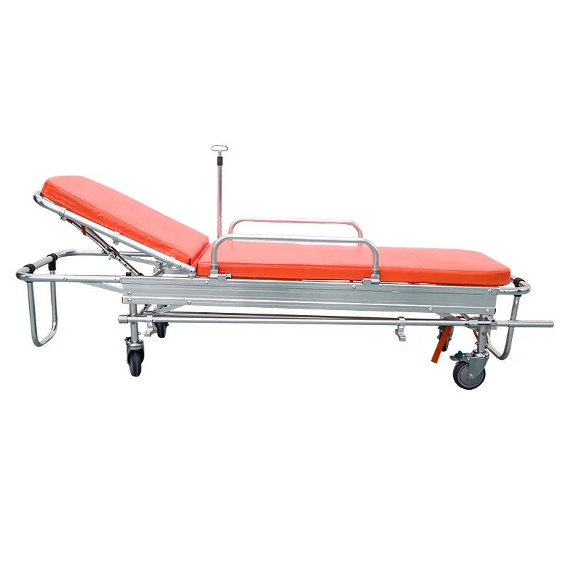 Manufacturer Supply Light-weight Durable Stretcher Bed  For Ambulance First-aid
