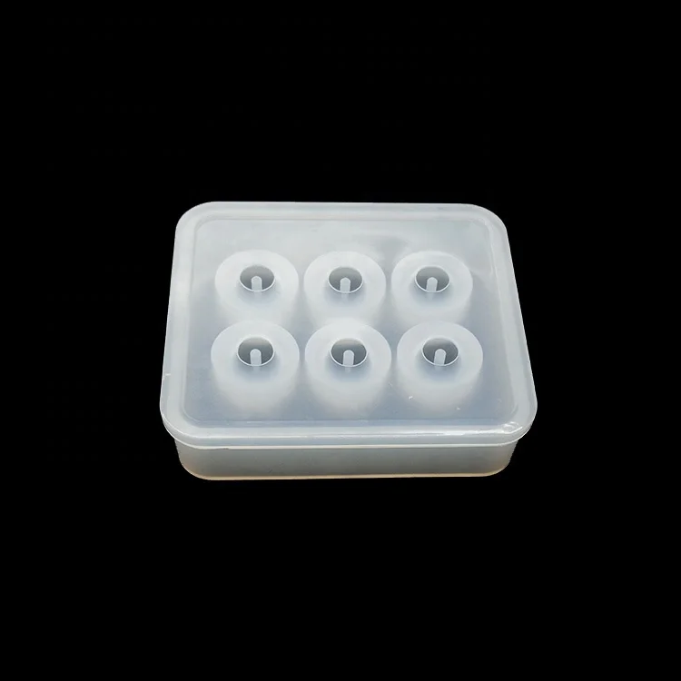 Custom DIY Resin Casting Mold Kit Craft 6 Cavity Handmade Silicone Epoxy Molds For Jewelry Making