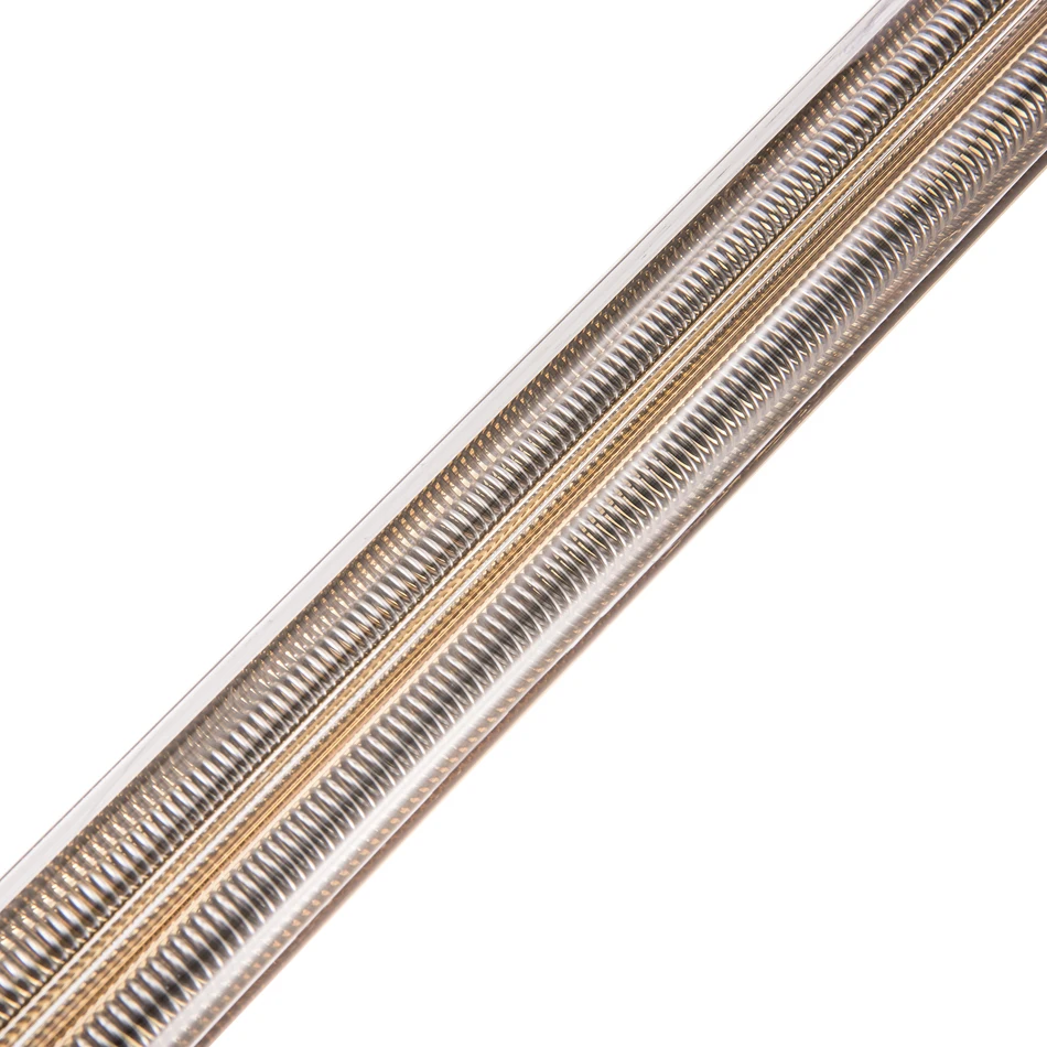 Gold twin tube mediumwave infrared heater for powder coating IR lamp