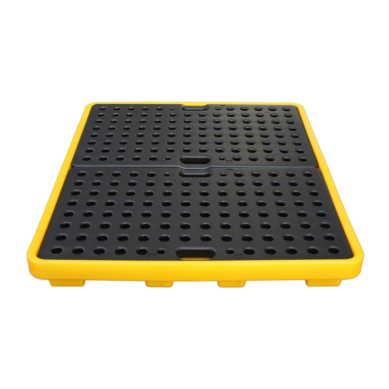 Rotomolding Removable Polyethylene Single Bunded Secondary Containment Ibc Spill Pallet For IBC Tank