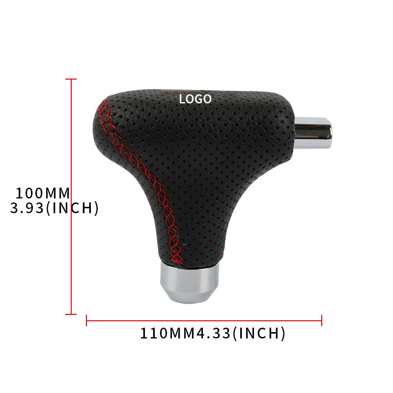 Leather / Aluminum Aircraft Joystick JDM Gear Shift Knob