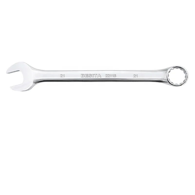 High Quality Chrome Vanadium Steel Hardware Tools Metric Polished Wrench car repair tool 6mm to 22mm