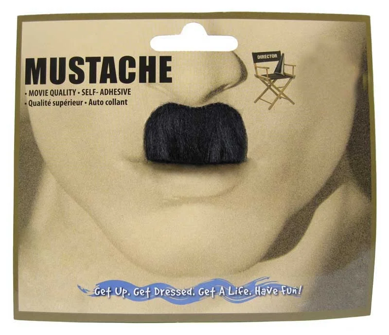 Carnival Chaplin mustache for Halloween New year celebration