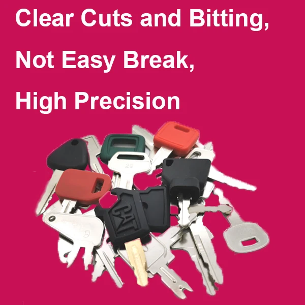 Equipment Key for JD  Compact Track Loaders Skid Steers JDSS T209428 KV13427 -#25