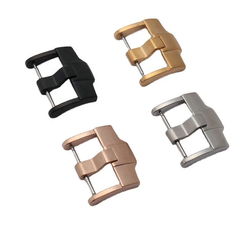 watch pin clasp for leather strap stainless steel 10 12 14 16 18 20 22 24 watch buckle for Rollex OMG watch