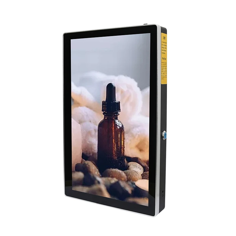 Crearoma 18.5 inches LCD display advertising machine with scent diffuser WiFi & Bluetooth controlled fragrance oil machines