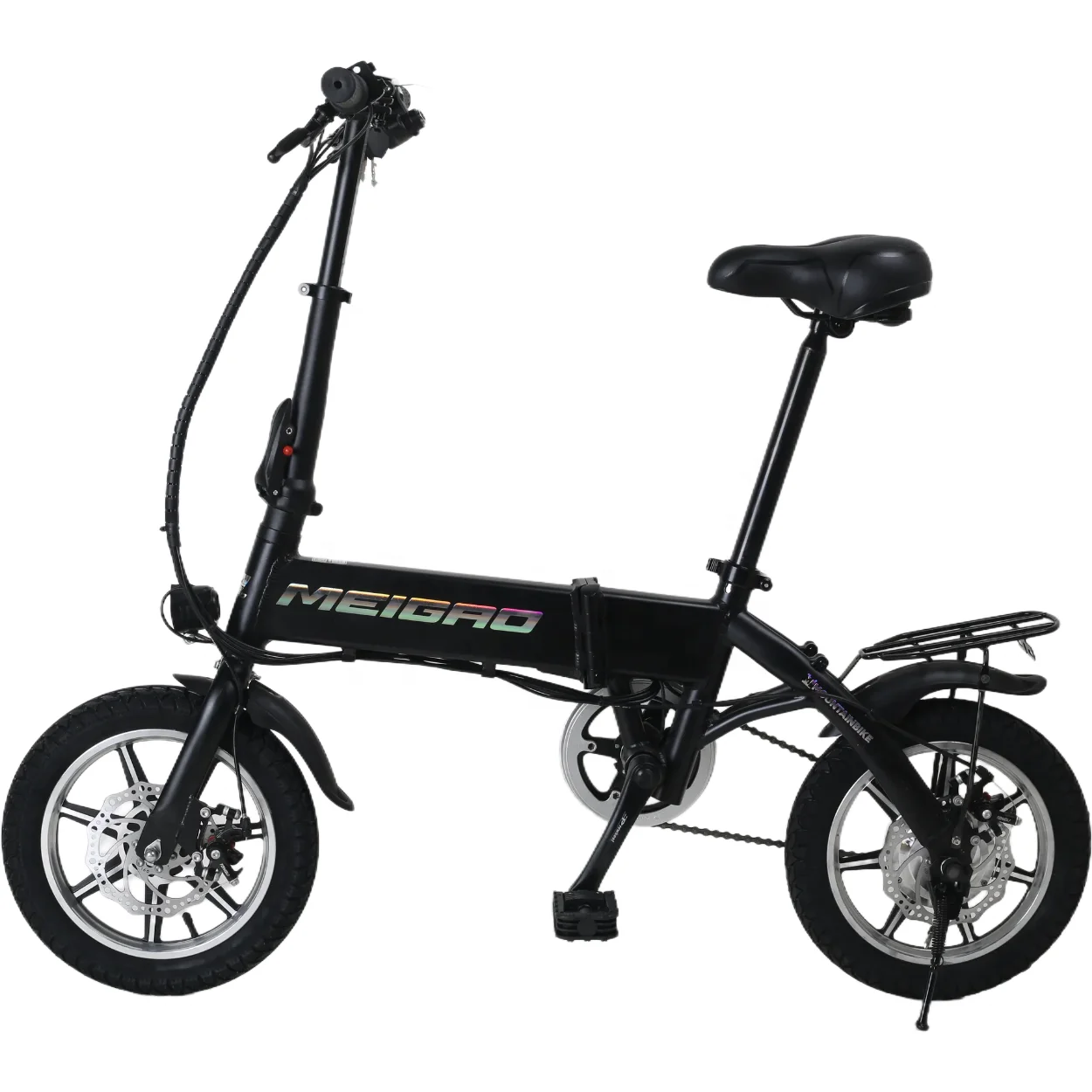Tourwheel best price 14 Inch 36v Foldable Bike Electric Folding Bicycle City Ebike with LED display