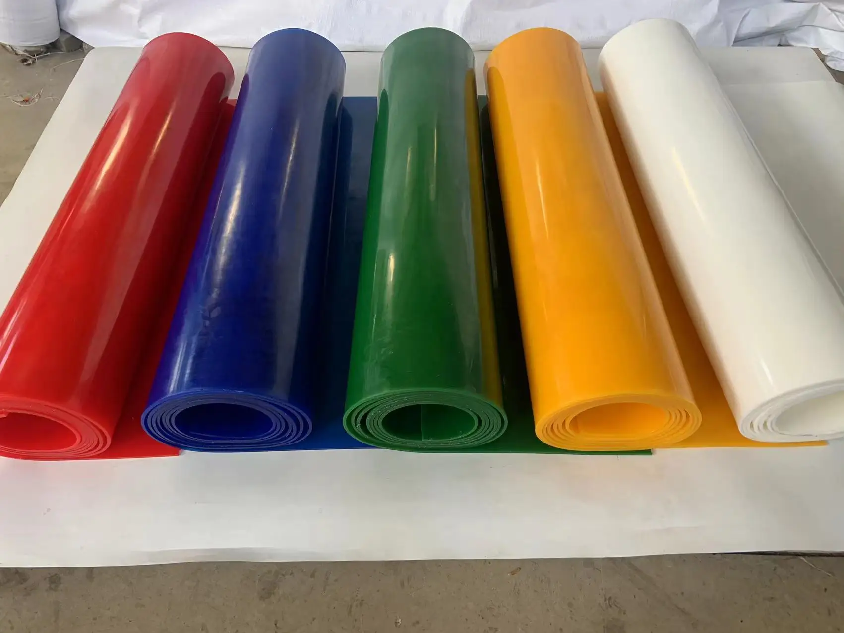 6mm thickness rubber sheet pu sheet / board polyurethane sheet roll pu polyurethane plate