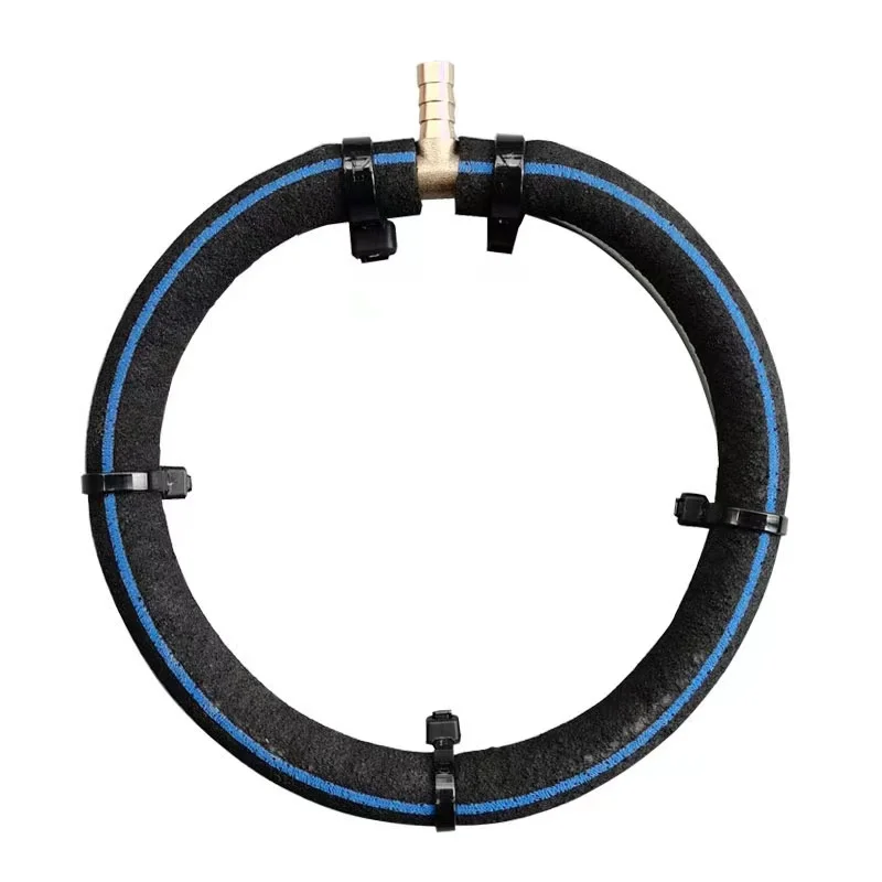 Microbubbles Nano Rubber Bubble Diffuser Aeration Oxygen Tubing Porous Sinking Aerator Air Hose For Fish Prawn Farm Pond