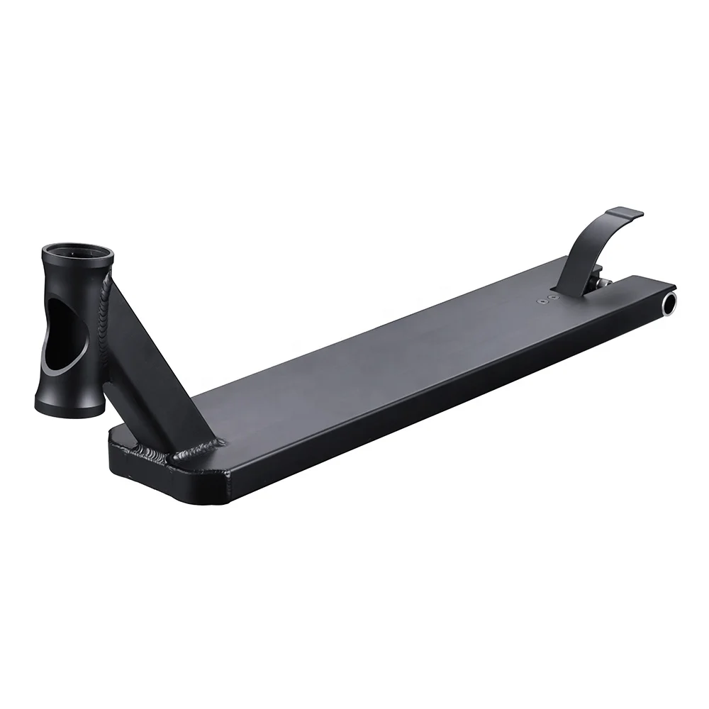 Huoli Raymond warner deck black oem odm custom pro stunt kick scooter part accessories blue street scooter deck