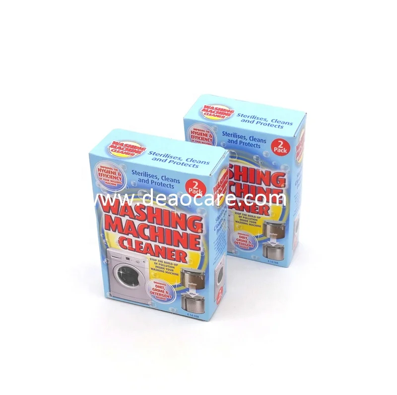 250g 3 in 1 Washing Machine Cleaner Agent Powder, Dishwasher Machine Descaler