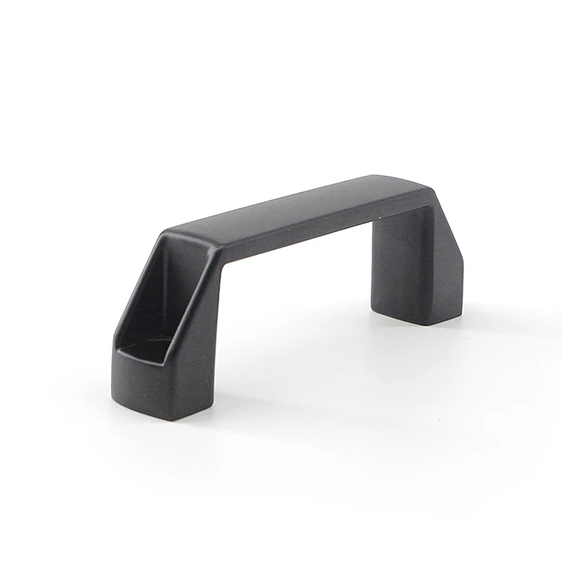 china manufacturer  3021 90 black aluminum connector die casting aluminum handle  lever industrial part for aluminum profile