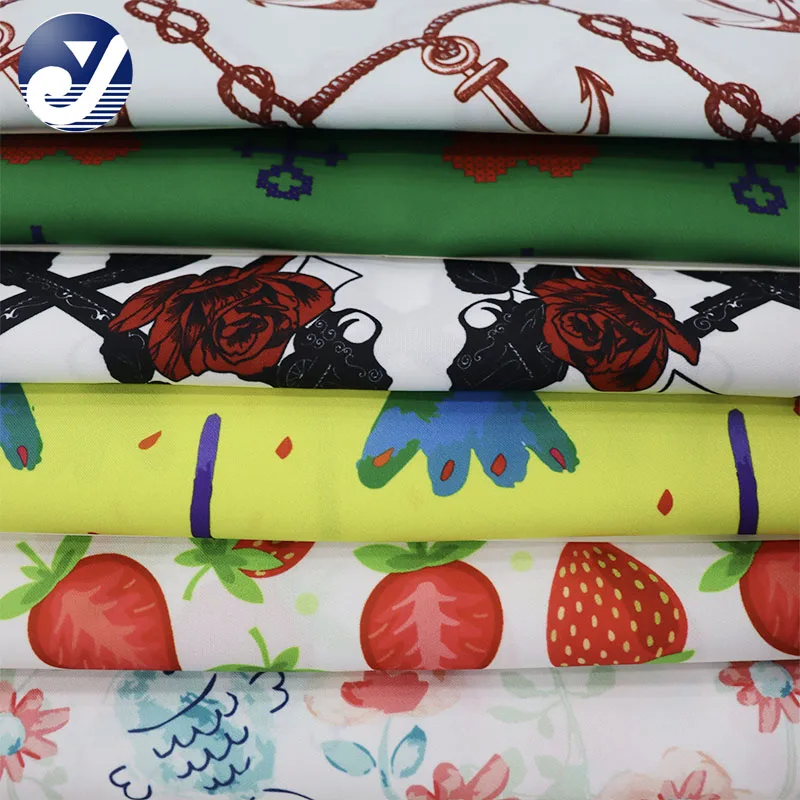 Manufacturers Wholesale Reliable Quality Floral 100% Polyester Print Silk Satin Stretch Textile Material Fabric