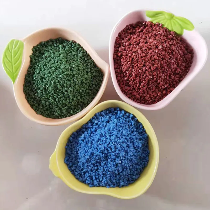 Colorful Ceramic Granular Permeable Floor