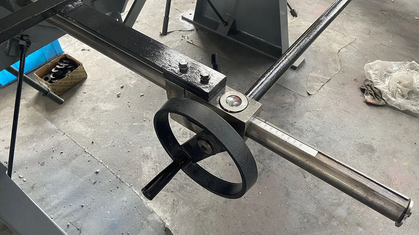 Manual type hand brake Small Sheet metal bender box and pan finger brake folder