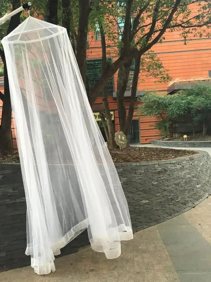 Anti Malaria Warp Knitted Polyester llin mosquito net Malaria bed nets