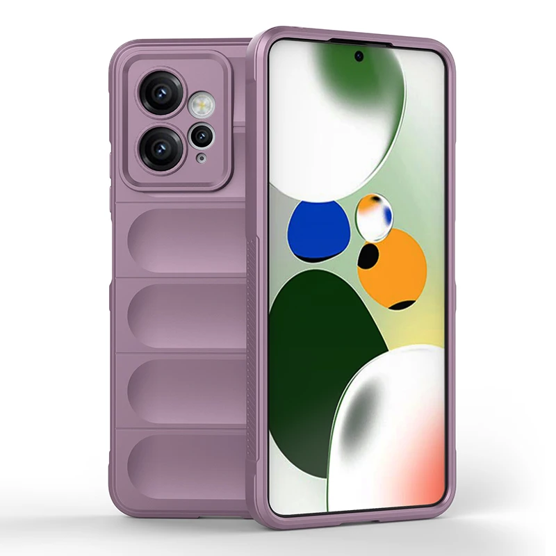 Armor Shockproof Test Silicone TPU Thick Cover Phone Case For Redmi Note 12 4G