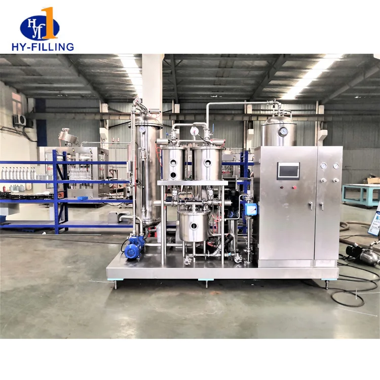Industrial Automatic Vacuum Carbonated CO2 Drink And Soft Juice Soda Water Gas Mixer