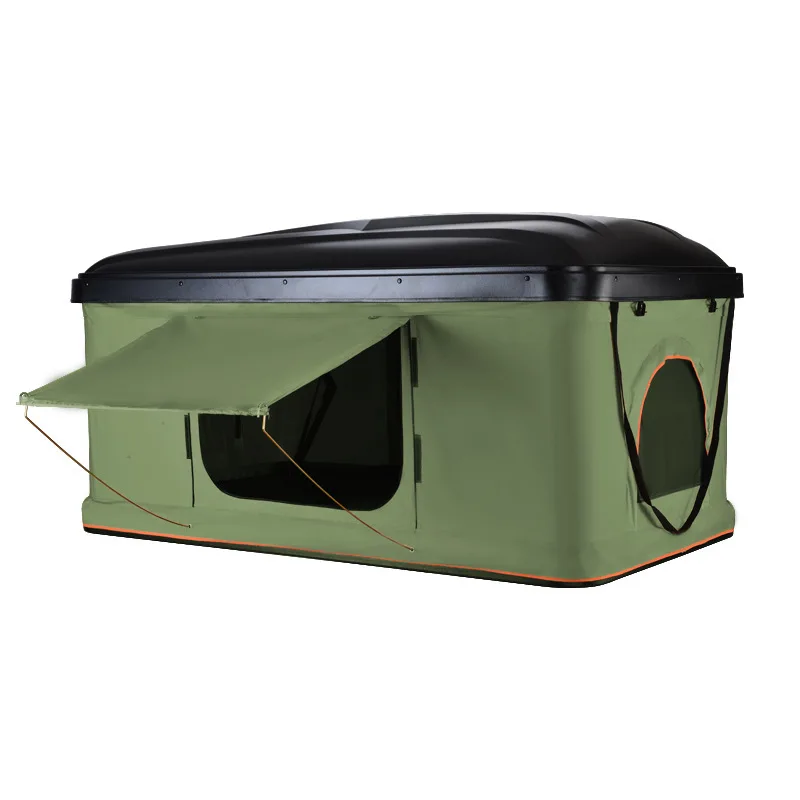 2024 hot selling outdoor camping canvas hardtop roof tent