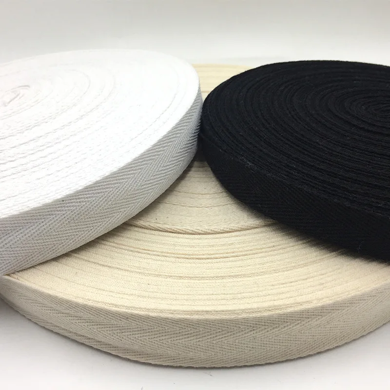100% Organic Cotton Twill Tape For Garment Print Label