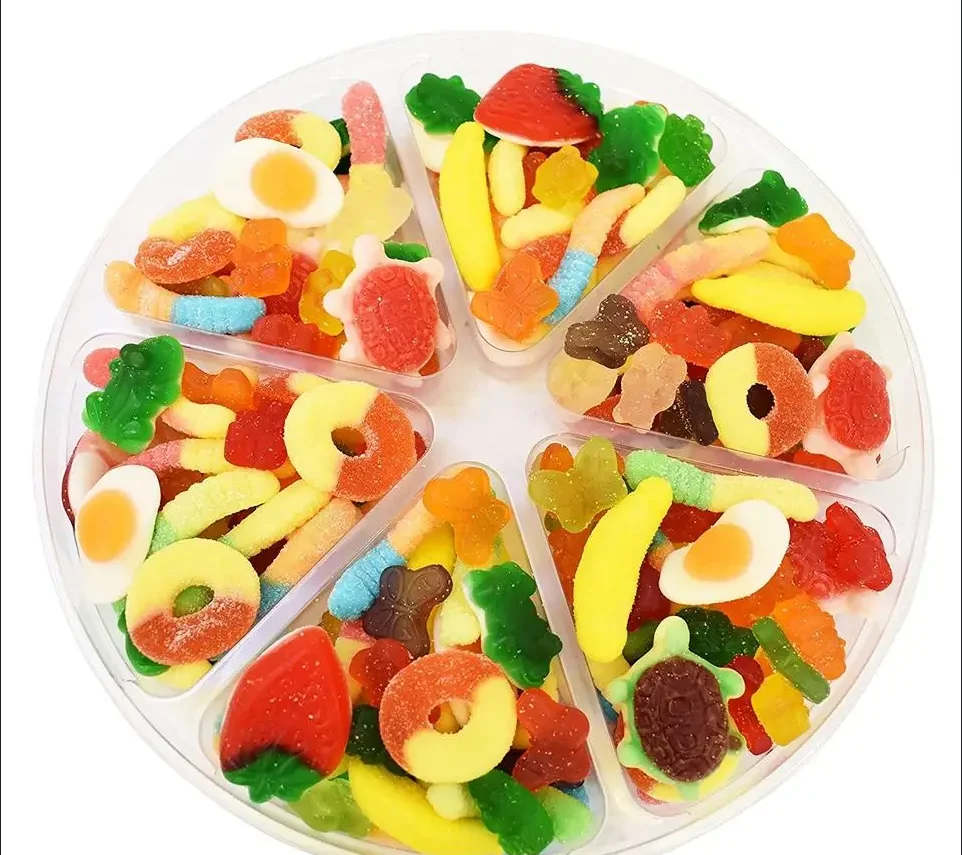 Orange VC Multivitamin Vitamin C Gummies Candy Private Label Dietary Supplement Vitamins for Adults Not for Kids Bottled Fudge